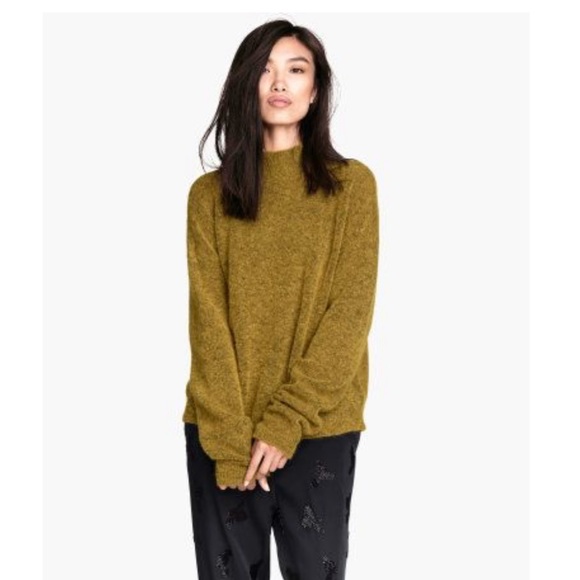 H&M Sweaters - H&M Conscious Line Mustard Sweater